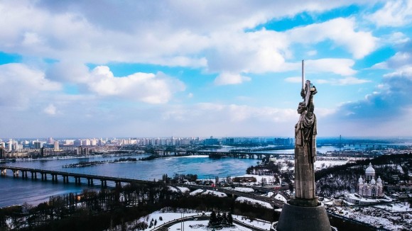 Die ukrainische Hauptstadt Kyiw - Schauplatz der "Revolution der Würde" auf dem Maidan. Der Kampf der Ukraine um Demokratie und Unabhängigkeit vom russischen Neoimperialismus geht weiter.